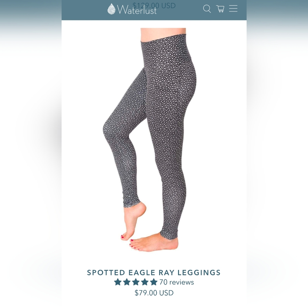 Waterlust Swim Leggings (M)